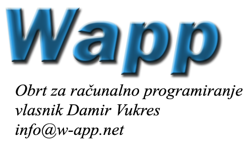 Wapp obrt za računalno programiranje